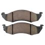 MPA 1003-0576M Quality-Built Black Series Semi-Metallic Brake Pads w/ Hardware