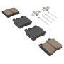 MPA 1003-0577C Quality-Built Black Series Ceramic Brake Pads w/ Hardware