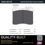 MPA 1003-0577C Quality-Built Black Series Ceramic Brake Pads w/ Hardware