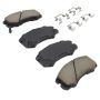MPA 1003-0579C Quality-Built Black Series Ceramic Brake Pads w/ Hardware