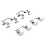 MPA 1003-0579C Quality-Built Black Series Ceramic Brake Pads w/ Hardware