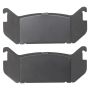 MPA 1003-0584C Quality-Built Black Series Ceramic Brake Pads w/ Hardware