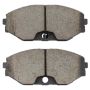 MPA 1003-0587C Quality-Built Black Series Ceramic Brake Pads