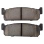 MPA 1003-0588C Quality-Built Black Series Ceramic Brake Pads w/ Hardware