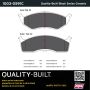 MPA 1003-0591C Quality-Built Black Series Ceramic Brake Pads w/ Hardware