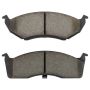 MPA 1003-0591C Quality-Built Black Series Ceramic Brake Pads w/ Hardware