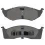 MPA 1003-0591M Quality-Built Black Series Semi-Metallic Brake Pads w/ Hardware