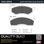 MPA 1003-0591M Quality-Built Black Series Semi-Metallic Brake Pads w/ Hardware