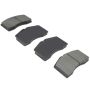 MPA 1003-0594M Quality-Built Black Series Semi-Metallic Brake Pads