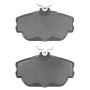 MPA 1003-0598C Quality-Built Black Series Ceramic Brake Pads w/ Hardware
