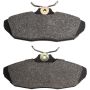 MPA 1003-0599C Quality-Built Black Series Ceramic Brake Pads w/ Hardware