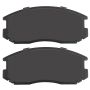 MPA 1003-0602C Quality-Built Black Series Ceramic Brake Pads w/ Hardware