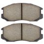 MPA 1003-0602C Quality-Built Black Series Ceramic Brake Pads w/ Hardware
