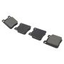 MPA 1003-0603M Quality-Built Black Series Semi-Metallic Brake Pads
