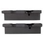 MPA 1003-0603M Quality-Built Black Series Semi-Metallic Brake Pads