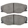 MPA 1003-0604C Quality-Built Black Series Ceramic Brake Pads w/ Hardware