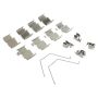 MPA 1003-0606M Quality-Built Black Series Semi-Metallic Brake Pads w/ Hardware