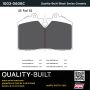 MPA 1003-0608C Quality-Built Black Series Ceramic Brake Pads