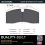 MPA 1003-0609C Quality-Built Black Series Ceramic Brake Pads