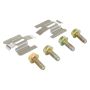 MPA 1003-0610M Quality-Built Black Series Semi-Metallic Brake Pads w/ Hardware