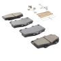 MPA 1003-0611C Quality-Built Black Series Ceramic Brake Pads w/ Hardware