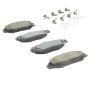 MPA 1003-0613C Quality-Built Black Series Ceramic Brake Pads w/ Hardware