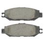 MPA 1003-0613C Quality-Built Black Series Ceramic Brake Pads w/ Hardware