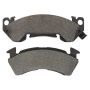 MPA 1003-0614M Quality-Built Black Series Semi-Metallic Brake Pads w/ Hardware
