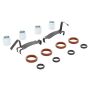MPA 1003-0614M Quality-Built Black Series Semi-Metallic Brake Pads w/ Hardware