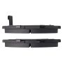 MPA 1003-0617C Quality-Built Black Series Ceramic Brake Pads w/ Hardware