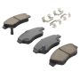 MPA 1003-0621C Quality-Built Black Series Ceramic Brake Pads w/ Hardware