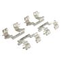 MPA 1003-0621C Quality-Built Black Series Ceramic Brake Pads w/ Hardware
