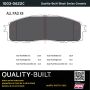 MPA 1003-0622C Quality-Built Black Series Ceramic Brake Pads
