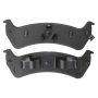 MPA 1003-0625M Quality-Built Black Series Semi-Metallic Brake Pads w/ Hardware