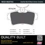 MPA 1003-0627AC Quality-Built Black Series Ceramic Brake Pads w/ Hardware