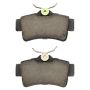 MPA 1003-0627AC Quality-Built Black Series Ceramic Brake Pads w/ Hardware
