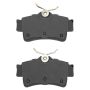 MPA 1003-0627C Quality-Built Black Series Ceramic Brake Pads w/ Hardware