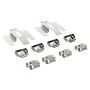 MPA 1003-0627C Quality-Built Black Series Ceramic Brake Pads w/ Hardware