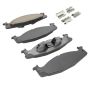 MPA 1003-0632C Quality-Built Black Series Ceramic Brake Pads w/ Hardware