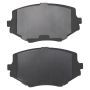 MPA 1003-0635C Quality-Built Black Series Ceramic Brake Pads w/ Hardware