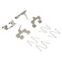 MPA 1003-0636C Quality-Built Black Series Ceramic Brake Pads w/ Hardware