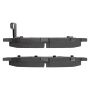 MPA 1003-0637C Quality-Built Black Series Ceramic Brake Pads w/ Hardware