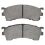 MPA 1003-0637M Quality-Built Black Series Semi-Metallic Brake Pads w/ Hardware
