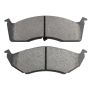 MPA 1003-0642C Quality-Built Black Series Ceramic Brake Pads w/ Hardware