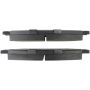 MPA 1003-0643C Quality-Built Black Series Ceramic Brake Pads w/ Hardware