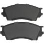 MPA 1003-0643M Quality-Built Black Series Semi-Metallic Brake Pads w/ Hardware