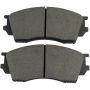 MPA 1003-0643M Quality-Built Black Series Semi-Metallic Brake Pads w/ Hardware