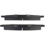 MPA 1003-0643M Quality-Built Black Series Semi-Metallic Brake Pads w/ Hardware
