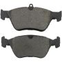 MPA 1003-0644M Quality-Built Black Series Semi-Metallic Brake Pads w/ Hardware