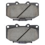 MPA 1003-0647C Quality-Built Black Series Ceramic Brake Pads w/ Hardware